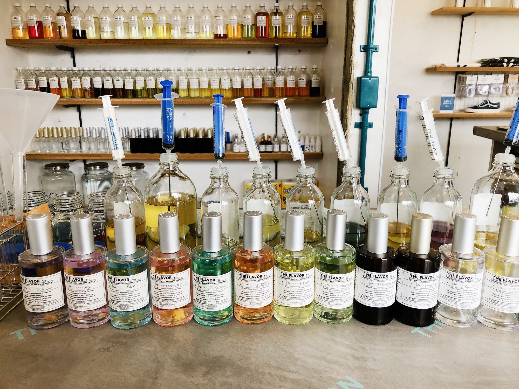 自分だけのオリジナルファブリックミスト（香り）を作ることができるお店『THE FLAVOR DESIGN®︎ STORE “OKINAWA ...