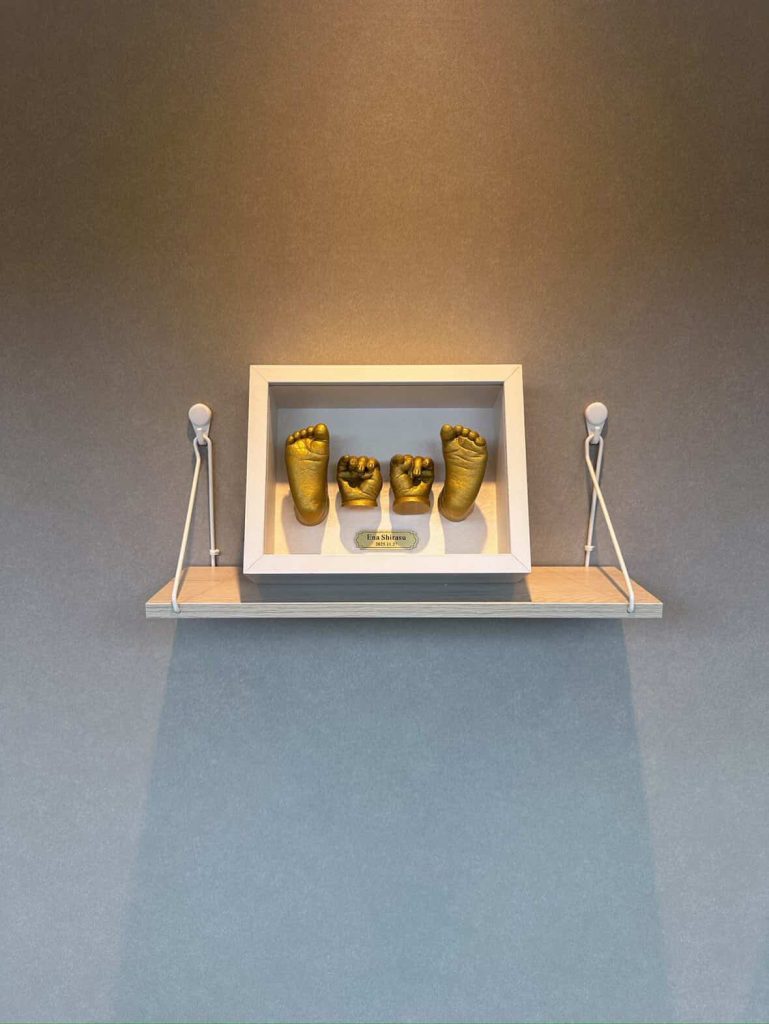 嘉数ゆりオススメ!世界にひとつ!赤ちゃんの3D立体手形足形アート『Palm Mold(パームモールド)』|那覇市寄宮