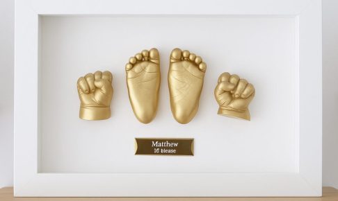 嘉数ゆりオススメ！世界にひとつ！赤ちゃんの3D立体手形足形アート『Palm Mold（パームモールド）』｜那覇市寄宮